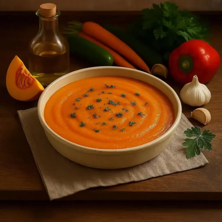 Photo de la recette du velouté de potimarron