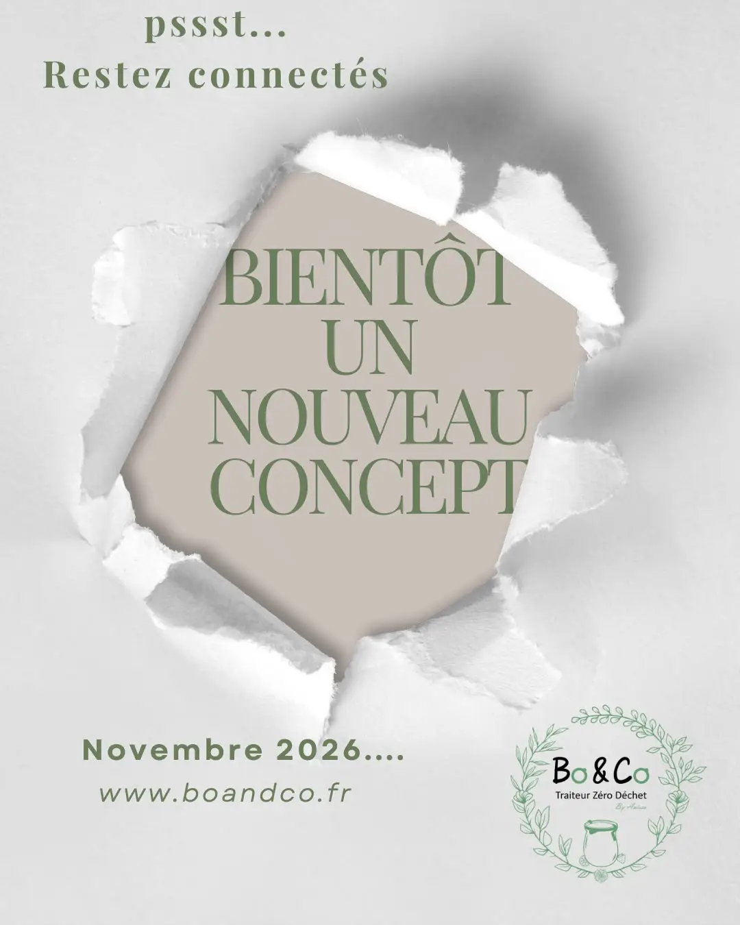 Image secrète de teasing d'un nouveau concept